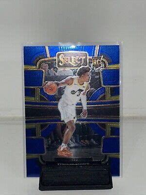 2023 24 Panini Select Rookie Blue Silver Concourse Keyonte George RC