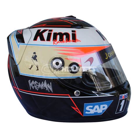 KIMI RAIKKONEN 2006 WORLD CHAMPION JOHNNIE WALKER F1 REPLICA HELMET ...