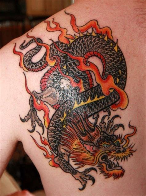 30 Awesome Dragon Tattoo Designs | Art and Design