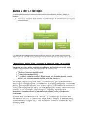 Tarea De Sociologia Docx Tarea De Sociolog A En Esta