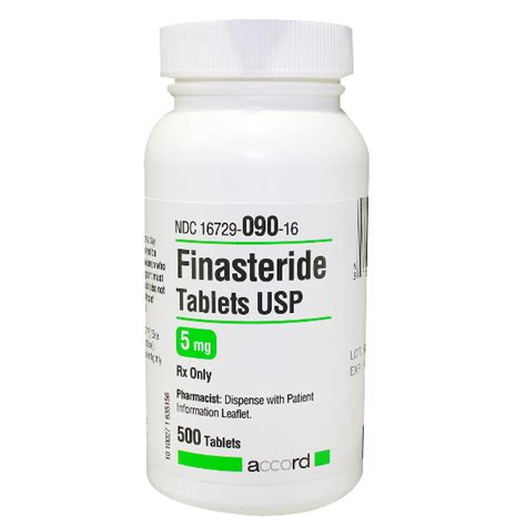 FINASTERIDE 5MG RX Products