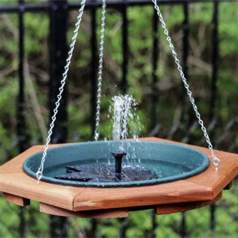Backyard Essentials Solar Bird Bath Fountain Pump, Floating Leaf Bubbler for Birdbaths - Walmart.com