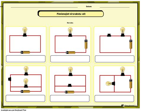 Elektrisk S Des Darblapa Storyboard Par Lv Examples