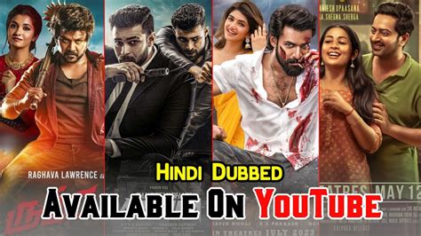 Top Big New South Hindi Dubbed Movies Available On Youtube Rudhran