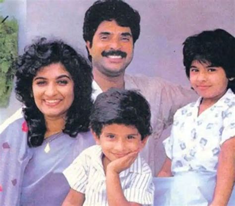 actor mammoottys rare family   viral  social media