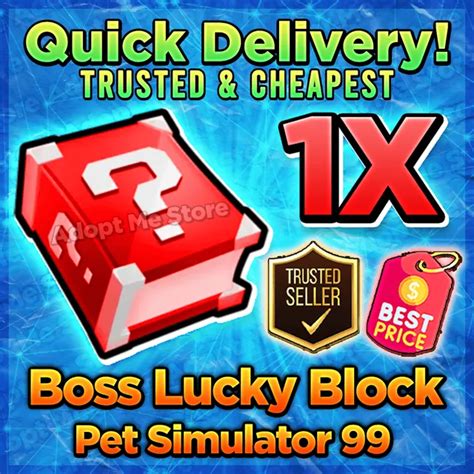 Lucky Block - Roblox Game Items - Gameflip