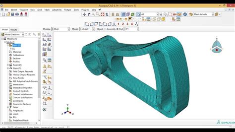 Abaqus Meshing Tutorials Meshing Complex Solid Part In Abaqus 6 14