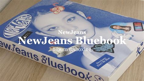 Newjeans Newjeans Bluebook Album Unboxing Haerin Version Youtube