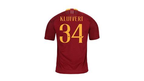 Justin Kluivert indosserà la maglia numero 34 AS Roma