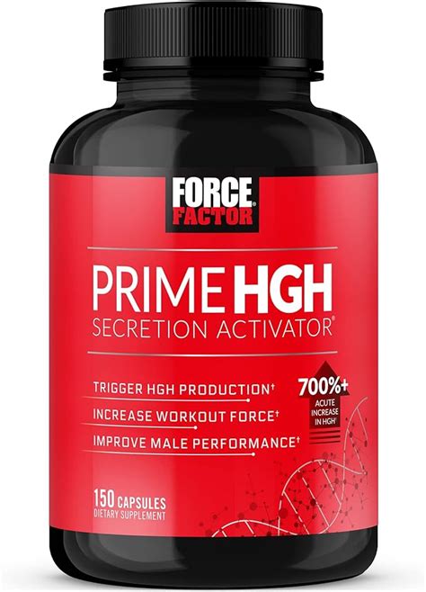 Amazon Force Factor Prime Hgh Secretion Activator Supplement For