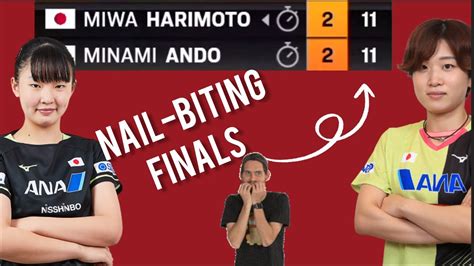 Antalya Finals Miwa Harimoto Vs Minami Ando Witness This Edge