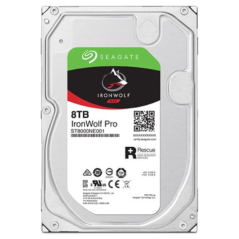 Seagate IronWolf Pro 8TB - Superior NAS drive - NineNAS