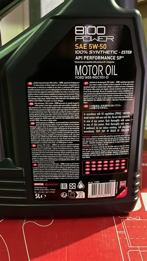 Motul Power W Liter