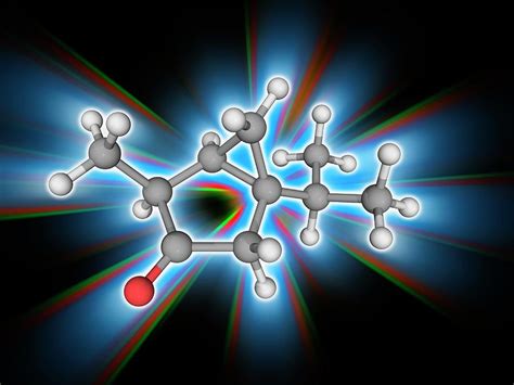 Thujone Organic Compound Molecule Photograph By Laguna Design Science