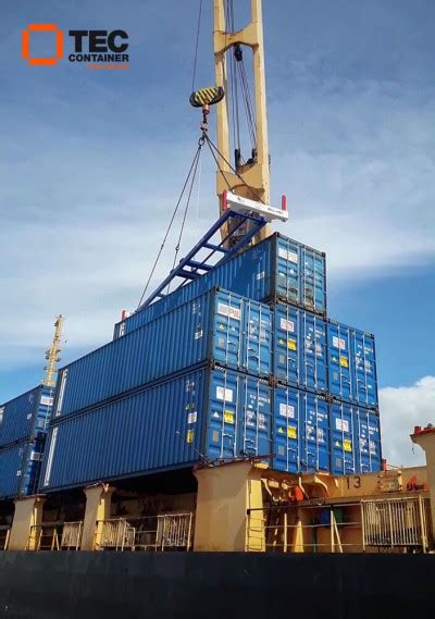 Nz Stevedore Improves Productivity With Tec Container Spreaders Tec