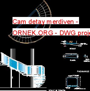 Cam Detay Merdiven Dwg Projesi Autocad Projeler 49068 Hot Sex Picture