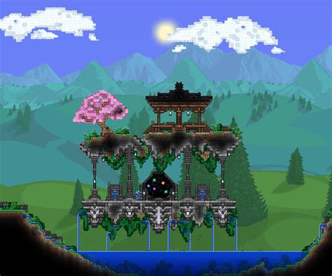 A fun Spawn point! : r/Terraria