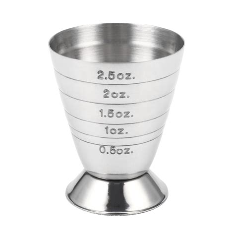 Bartender Pour Stainless Steel Ounce Jigger Bar Drink Mixer Mojito Coffee Mug Liquor And Milk