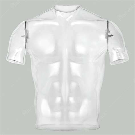 Mens Half Body Shiny Transparant Marvelux Mannequins China