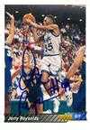 Jerry Reynolds Autographed Basketball Card Orlando Magic 1992 Upper