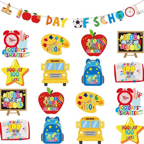 Ptfny 100th Day Of School Banner Happy 100 Days Of