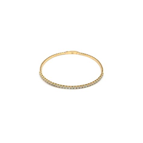 Flex Diamantarmband Karat Gelbgold Juwelier G Ze