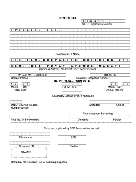 Sec Free Fillable Form Printable Forms Free Online