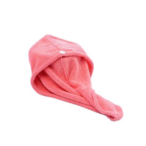 Microfiber Hair Drying Hat Dryer Absorbent Towel Shower Bath Wrap Cap