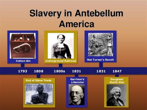 Slavery in antebellum america