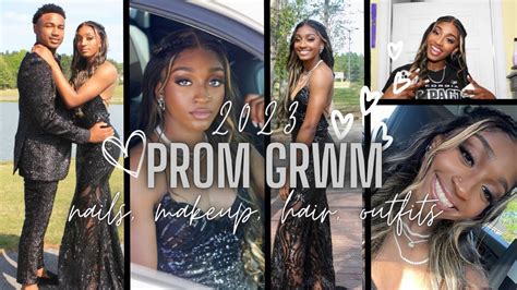 Prom Grwm K Prepare For Prom With Me Youtube