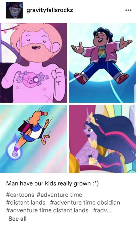 Grown up cartoon characters : r/tumblr