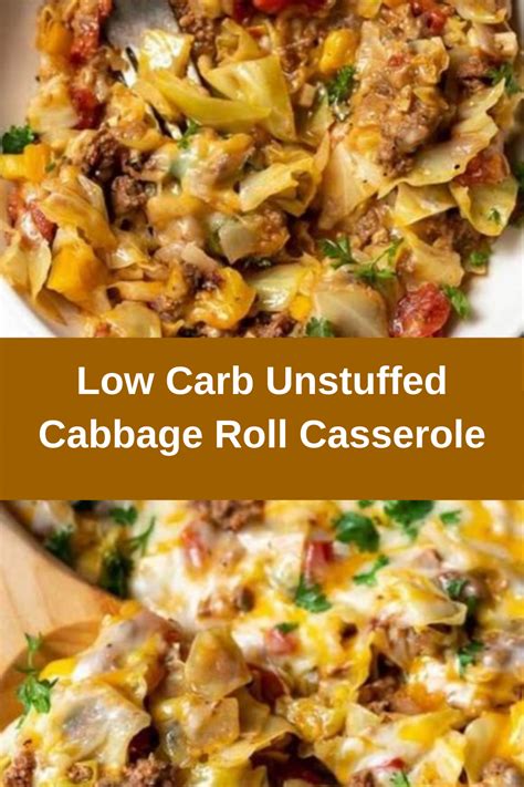 Low Carb Unstuffed Cabbage Roll Casserole Killer Chicken 001