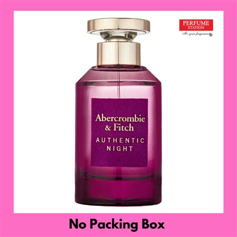 Abercrombie & Fitch Authentic Night for Women/Femme EDP 100mL ...