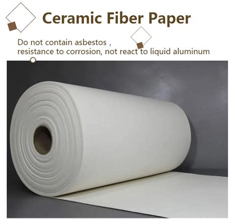 1430c Fire Resistant Ceramic Fiber Cotton Refractory Paper For Instruments Ceramic Fiber High