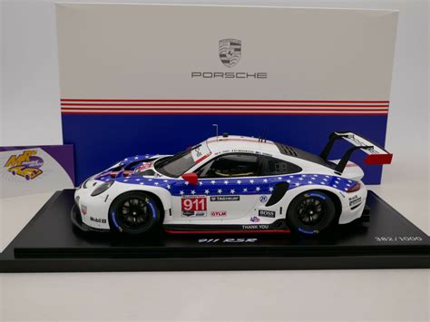 Mrs Modellautos Spark WAP0210130N0FW Porsche 911 RSR Nr 911 Sieger