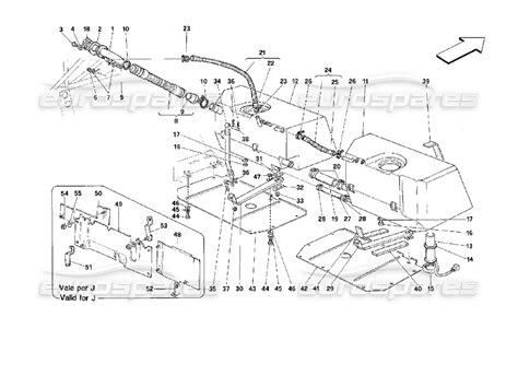 Ferrari 512 M Fuel Tanks Parts Diagram 009