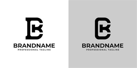 Premium Vector Letters Bk Or Kb Monogram Logo Suitable For Business