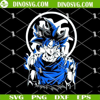 Goku Super Saiyan Blue Chibi Svg Cute Son Goku Svg Dragon Ball Super