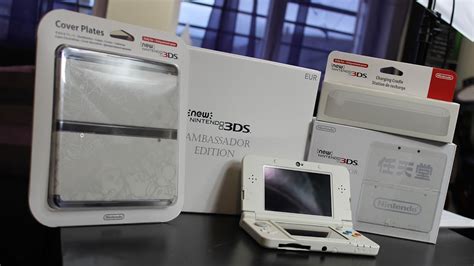 New Nintendo 3ds Ambassador Edition Rozpakowanie Youtube