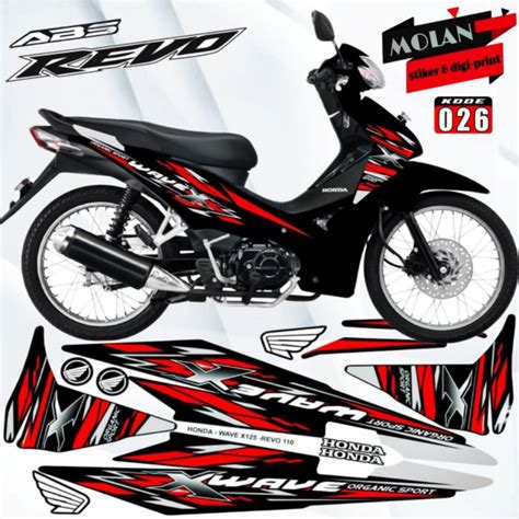 Decal Sticker Striping Variation Revo Absolute Revo