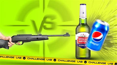 Experiment Different Things Vs Air Rifle Slow Motion YouTube