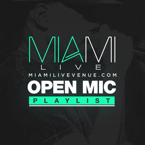 Miami LIVE Open Mic Spotify Playlist | Miami LIVE