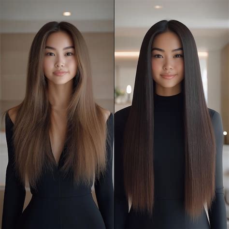 Hair Straightening Before After Pictures