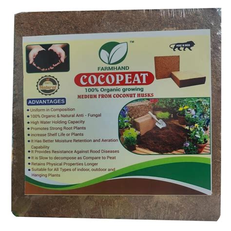 Square Kg Farmhand Cocopeat Block For Plant Nurseries At Rs Kg In