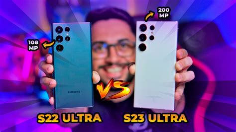 Galaxy S23 ULTRA vs S22 ULTRA Testei e COMPAREI AS CÂMERAS YouTube