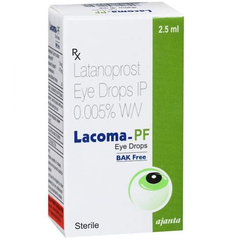 Lacoma Pf Eye Drops 2.5ml - Jeevandip