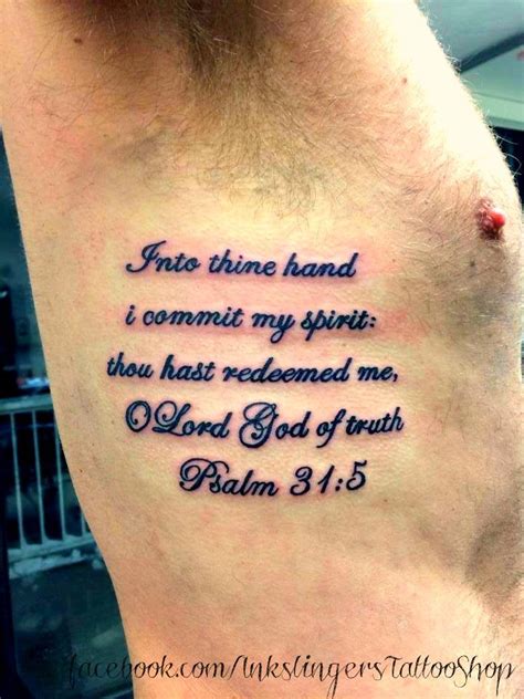 Bible Verses Tattoos On Ribs