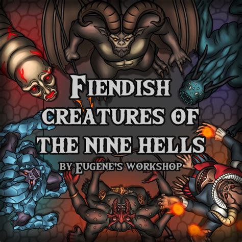 Fiendish Creatures of the Nine Hells | Roll20 Marketplace: Digital ...