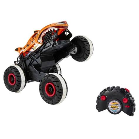 Hot Wheels R C Monster Trucks Durdurulamaz Tiger Shark Mass HGV D R
