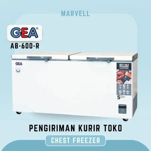 Jual Chest Freezer Gea Ab R Chest Freezer Box Liter Garansi